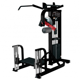Pin Loaded Standing Hip Abductor Machine, Commercial Grade Lateral Hip Trainer for Outer Thigh & Glute Workouts
