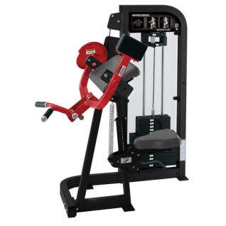 Gym Home Equipment Seated Biceps Curl Machine Triceps Push Down Combo Exercise Machine Biceps Triceps Trainer