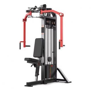Pin Loaded Pec Deck & Rear Delt Combo Machine, Commercial Grade Chest Fly & Rear Delt Trainer for Upper Body Workouts