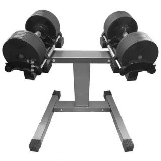 Dinuo Adjustable Dumbbell Rack Gym Fitness Equipment Gym Bench Rack Dumbbell Stand Rack