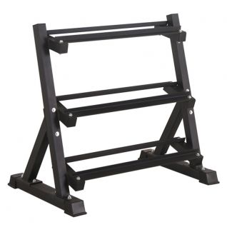 Dinuo Gym Equipment 3 Tier Dumbbell Rack 3 Layers 8pairs 10pairs 12pairs Rack Dumbbells Storage Stand Rack