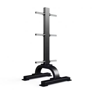 Source Factory Hot Sale Weight Plate Tree Holder & Vertical Barbell Storage Rack for Gym