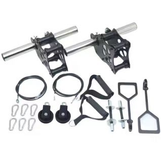 1*1/2*2/3*3 Inch Metal Squat Rack Bird Glider High Load Sliding Component Gantry Frame Accessories Smith Rope Fitness Equipment