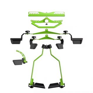 New Version Gym Equipment Handles Accessories Wide Grip Handle Lat Pull Down Rowing Bar Set 8Packs Hand Grips Set