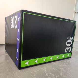 Custom Logo Adjustable Soft Foam Gym Explosive Power 3-in-1 Jump Box Physical Training High Rebound Private Training Fitness