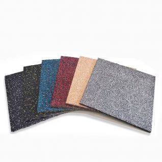 75%EPDM Multi Color Speckled Rubber Gym Floor Mats Shock Absorbing Non Slip Mats For Home And Commercial Gym Fitness Training