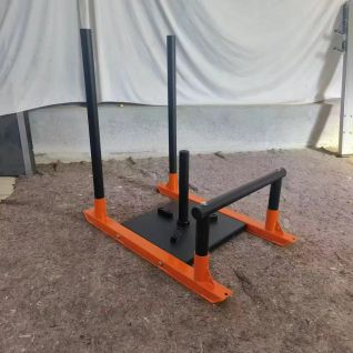 High Quality Gym Equipment Training Power Gym Sled Prowler Weight Plate Sled Red and Black with Exercise Power Training Sled